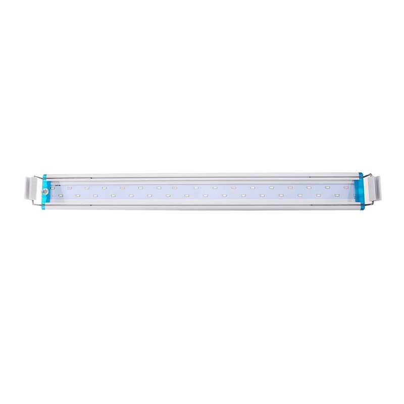 48.5 cm-es Alumínium Állítható Led-es Akváriumi Akvárium Panellámpa Kék+fehér Ac220v