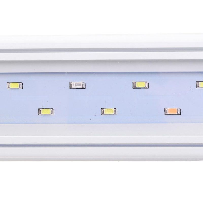 48.5 cm-es Alumínium Állítható Led-es Akváriumi Akvárium Panellámpa Kék+fehér Ac220v