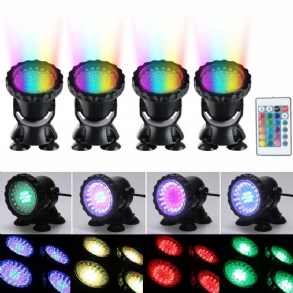 4db Led Rgb Merülő Tó Spotlámpa Víz Alatti Úszómedence Lámpák Ac100-240v