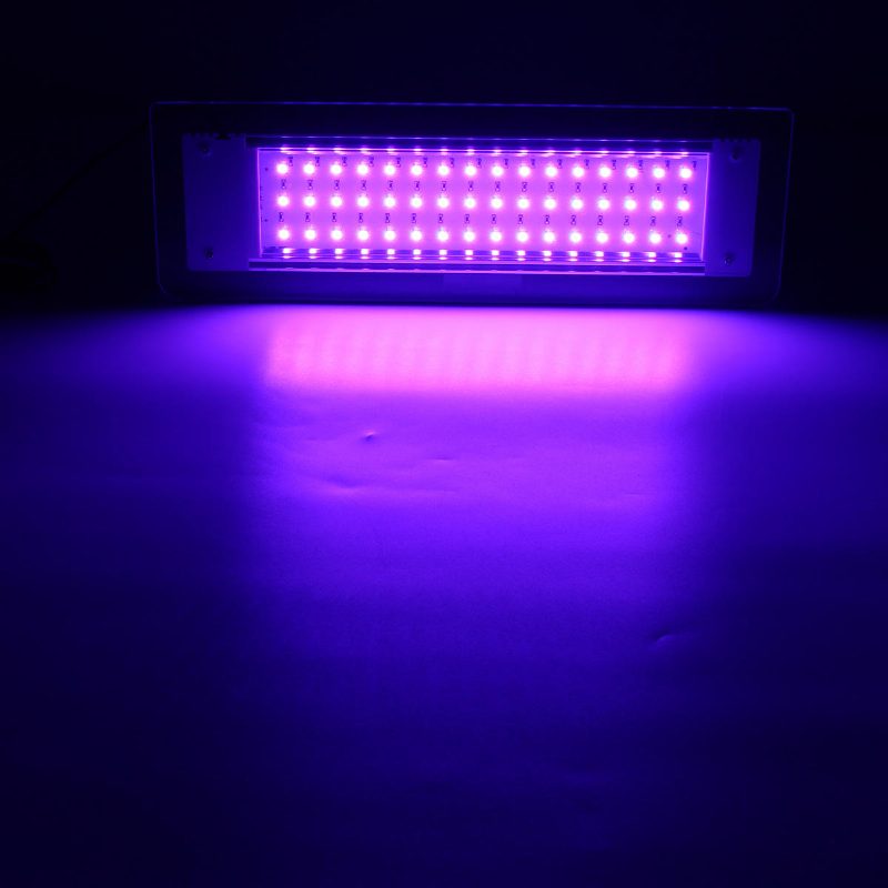 9.5 W-os 48 Led Rgb Távirányítós Akváriumi Lámpa 40-56 cm-es Akváriumhoz