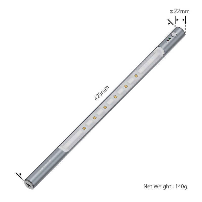 Bw-fun6 Fény- És Pir-érzékelő Type-c Usb Uv Szekrény Fény Uvc Sterilizátor