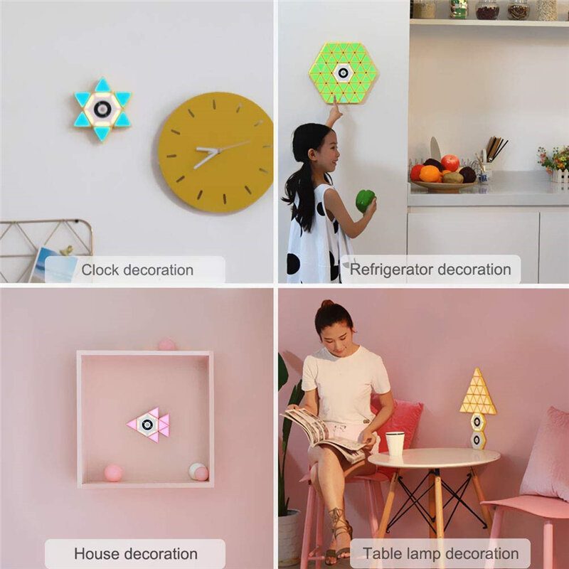 Dc5v Usb Diy Smart Puzzle Night Light Érintésérzékeny Színváltó Játék