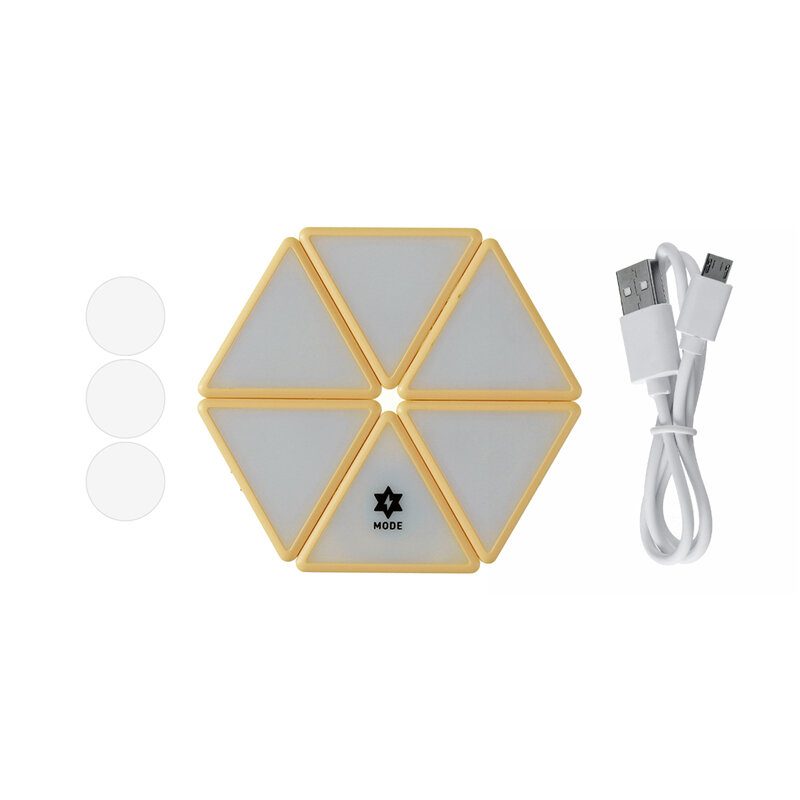 Dc5v Usb Diy Smart Puzzle Night Light Érintésérzékeny Színváltó Játék