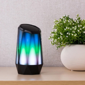 Hordozható Led Színes Fény Bluetooth Hangszóró Rgb Izzó Smart Wireless Jobb Basszus Zenelejátszó Cool