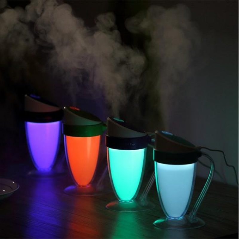 Hordozható Usb Mini Moonlight Cup Párásító Air Light Face Diffúzor Fresher Mist Maker