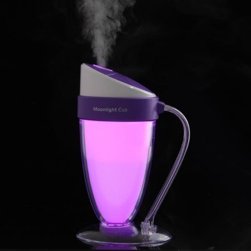 Hordozható Usb Mini Moonlight Cup Párásító Air Light Face Diffúzor Fresher Mist Maker