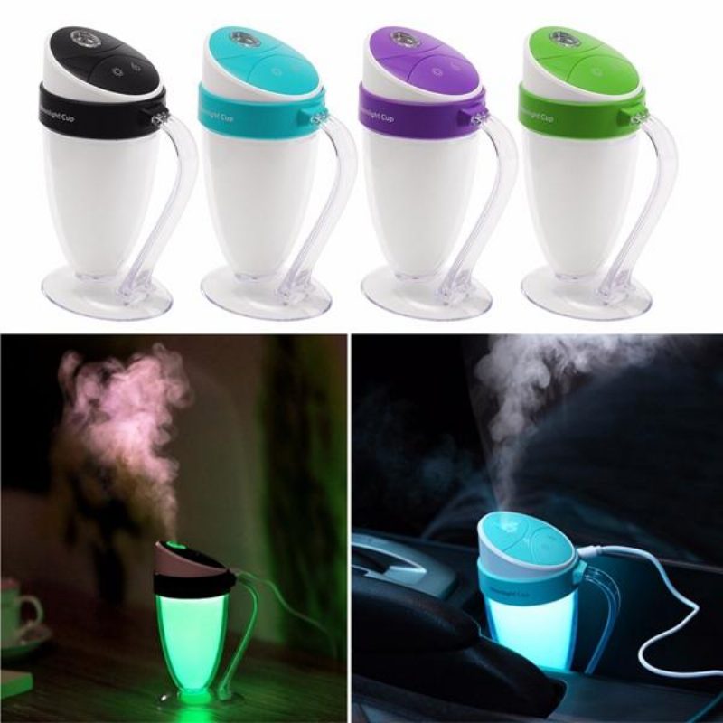 Hordozható Usb Mini Moonlight Cup Párásító Air Light Face Diffúzor Fresher Mist Maker