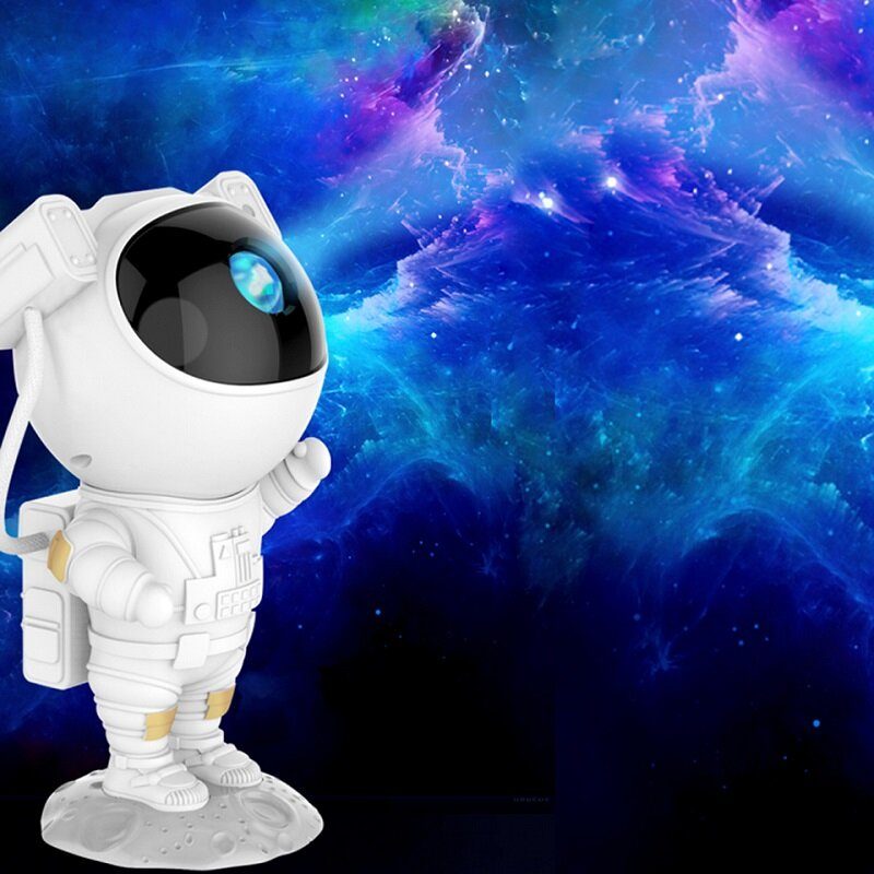 Led Creative Astronaut Galaxy Projektor Lámpa Gypsophila Vetítő Csillagos Éjszakai Fény Gyerekeknek Otthoni Dekoráció