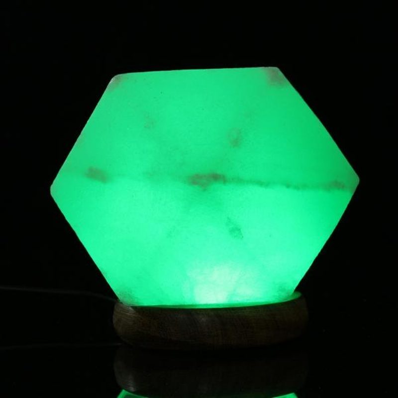 Natural Crystal Rock Usb Sólámpa Színes Led Éjszakai Fény Dekor