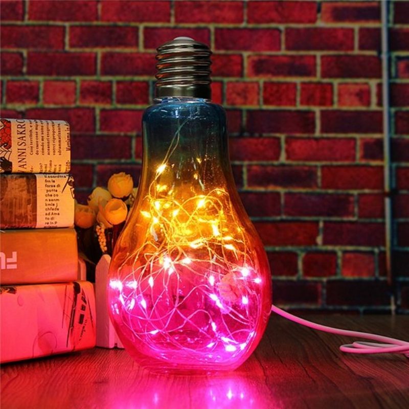 Usb 30 Led Globe Ball Bulb Fairy Light Esküvői Parti Karácsonyi Dekoráció Dc5v