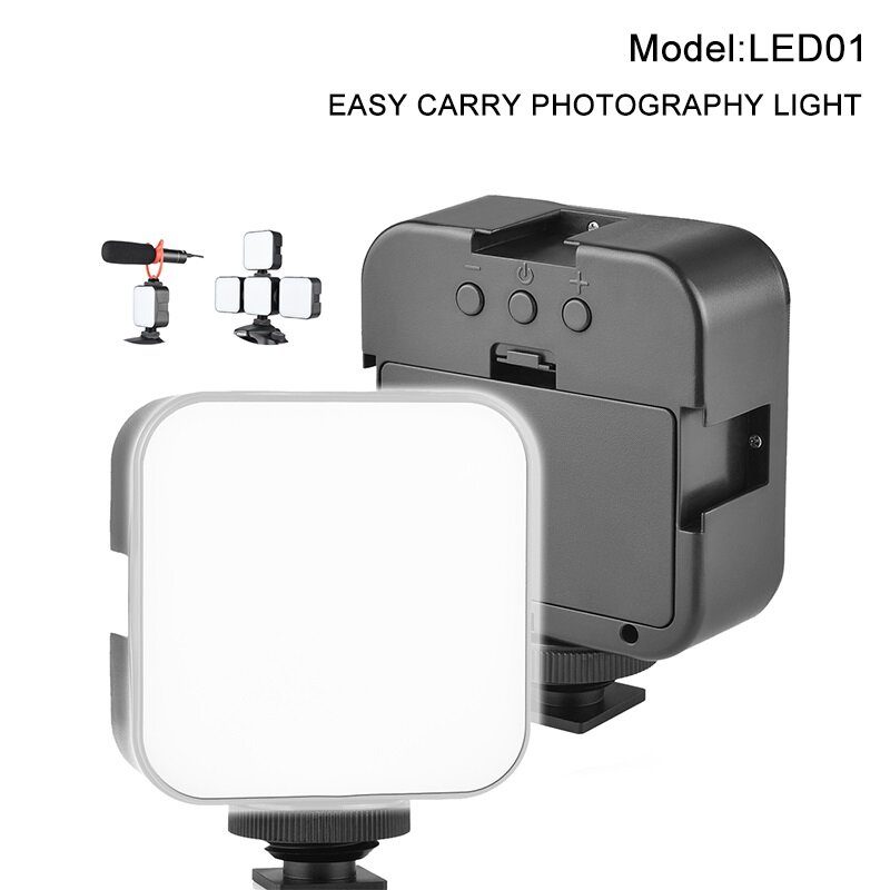 Yelangu Led01 Fill Light Hoop Lámpa 6500k Led Videolámpa Fényképezőgéphez / Videokamera Dslr Okostelefonhoz