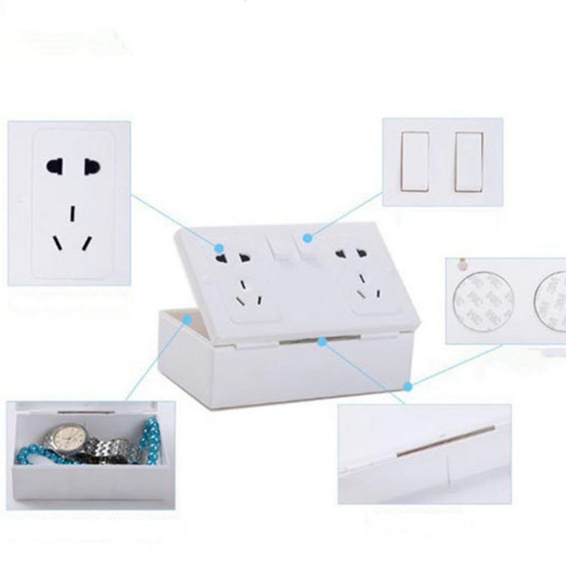 Socket Shape Storage Box Alkatrésztároló Doboz