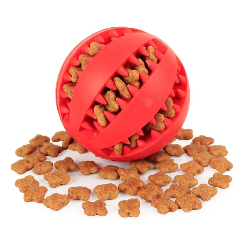 Dog Ball Toys Aduck Durable Training & Chewers Fogak Tisztítása