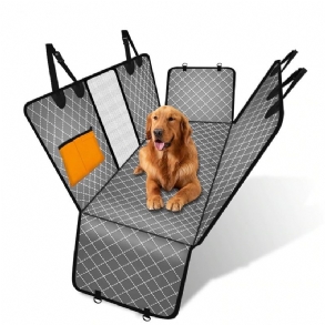 Dog Hammock Autósülésvédő Szőnyeg Cipzárral És Zsebbel