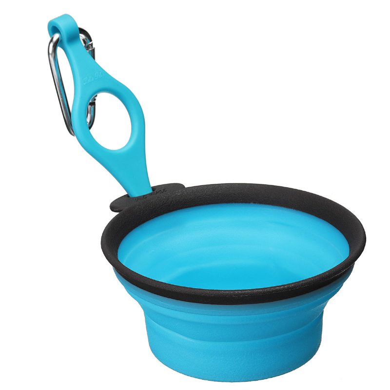 Kisállat Szilikagél Tál Kutya Macska Összecsukható Szilikon Dow Bowl Candy Color Outdoor Travel Hordozható Kiskutya Étel Konténer Etetőtál