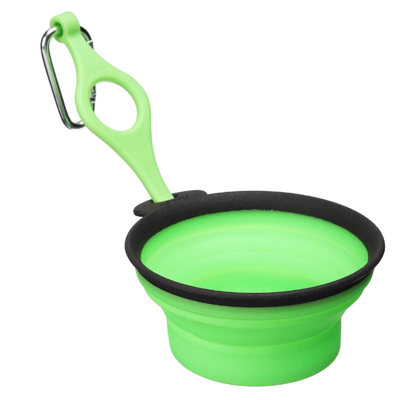 Kisállat Szilikagél Tál Kutya Macska Összecsukható Szilikon Dow Bowl Candy Color Outdoor Travel Hordozható Kiskutya Étel Konténer Etetőtál