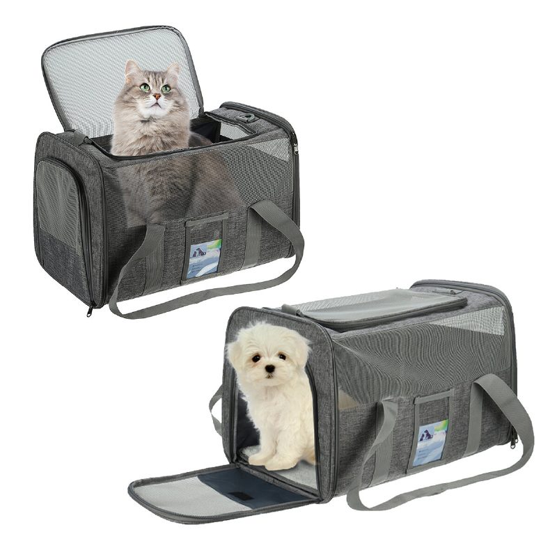 Pet Carrier Légitársaság Által Jóváhagyott Puha Oldalú Macskahordozók Közepes Macskáknak Kis Softy Kutyahordozók Kis Kutyáknak Méretű