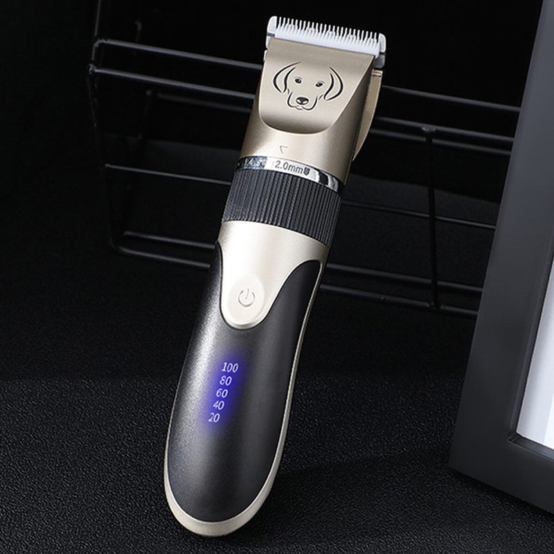 Professzionális Pet Cat Dog Clipper Ápoló Elektromos Type-c Újratölthető Trimmer