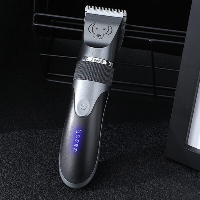 Professzionális Pet Cat Dog Clipper Ápoló Elektromos Type-c Újratölthető Trimmer