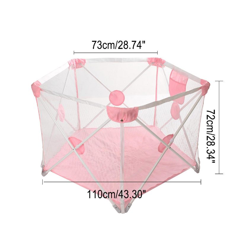 110*72*73 cm Gyerek Járóka Biztonsági Kerítés Baba Sorompó 0-6 Éves Korig Gyerekek Újszülöttek Játék Sátor Csecsemőknek Dekorációk