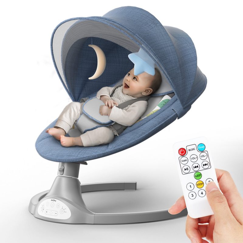 Kimbosmart Baby Swing Bouncer Szék Többfunkciós Zene Elektromos Tevékenységek Rocker