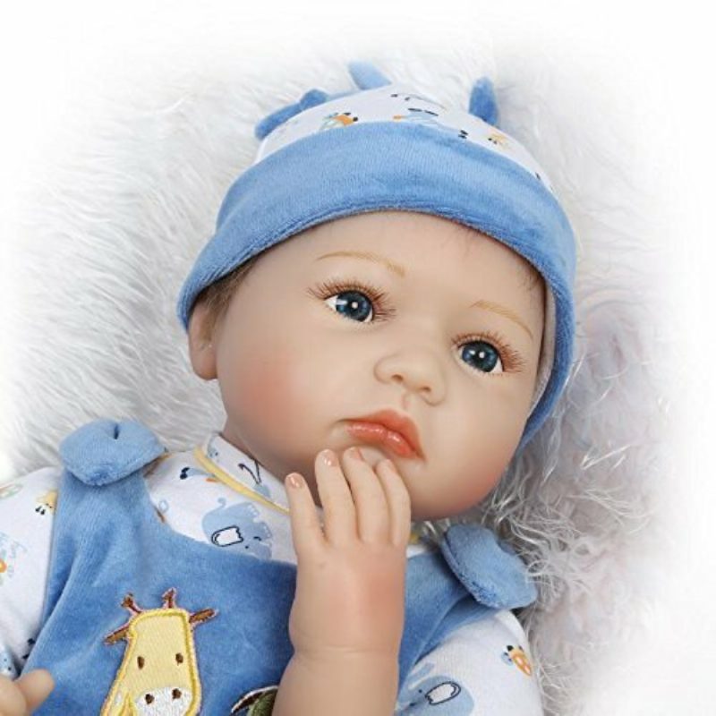 Szilikon Vinyl Diy Reborn Baby Doll Kiegészítők Élethű Kisgyermekajándékok Test Nélkül