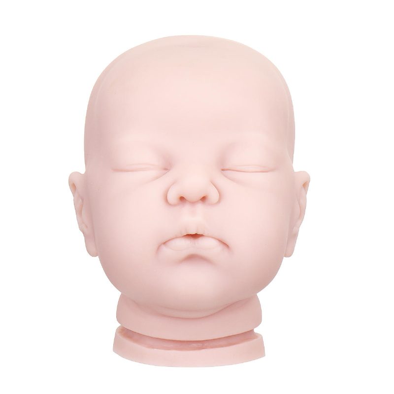 Vinyl Szilikon Diy Reborn Baby Doll Kiegészítők Élethű Kisgyermekajándékok Test Nélkül