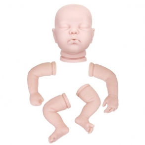 Vinyl Szilikon Diy Reborn Baby Doll Kiegészítők Élethű Kisgyermekajándékok Test Nélkül