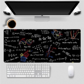 Geometric Math Formula Mouse Pad Comfort Gaming Egérpad Mérete Csúszásgátló Lock Edge E-sport Billentyűzet Asztali Egéralátét Pc Számítógéphez