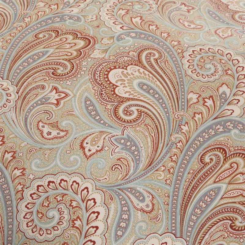 Luxus És Elegáns Otthoni Kollekció 800 Szálas Ágyneműgarnitúrák 3 Részes Arany Paisley Print Paplanhuzat Szett 100% Hangulatos És Tartós Egyiptomi Pamut