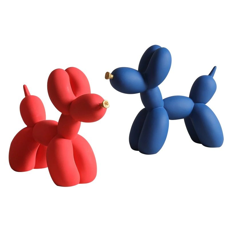 Balloon Dog Figurines Belső Lakberendezés