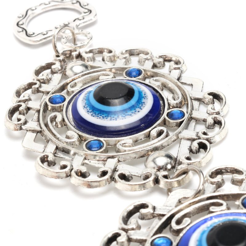 Falra Függő Medál Török Görög Kék Üveg Evil Eye Lucky Eye Charm