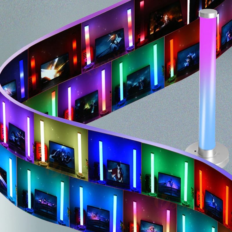 Intelligens Led Lámpa Rgb Távirányítóval És Hang Aktiválással