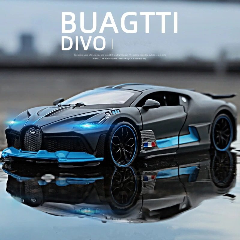 Könnyűfém Sportautó Bugatti Divo Nyitott Ajtós Hanglámpák