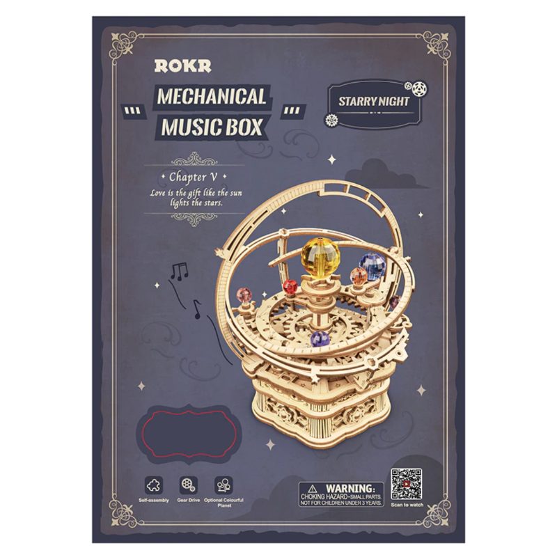 Music Box 3d Puzzle Építőkockák