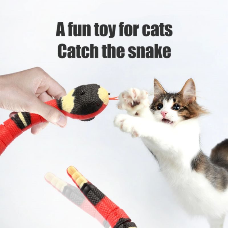 Cat Snake Toy Smart Sensing Elektromos Interaktív Játék