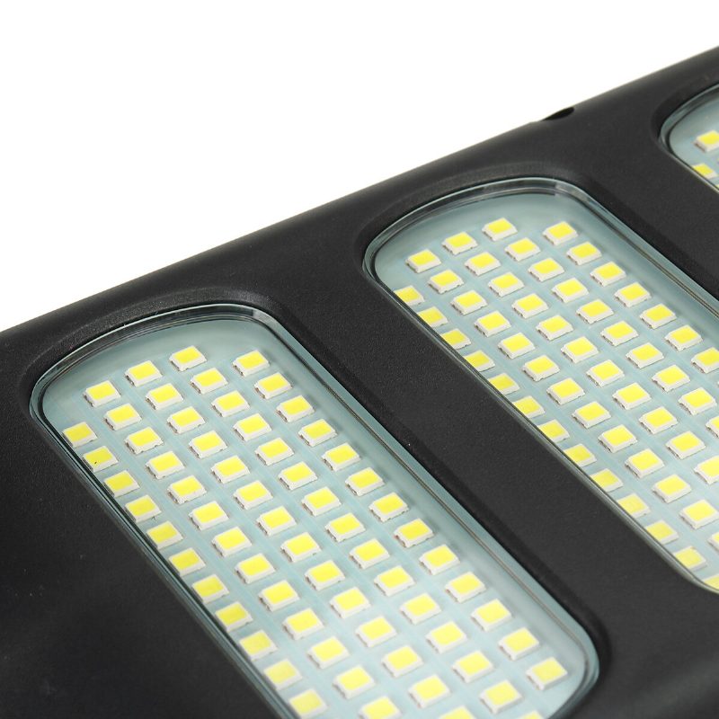 1/2/4 Db 213 Led Napelemes Utcai Fali Lámpa Pir Mozgásérzékelős Szabályozható Kültéri Kertben