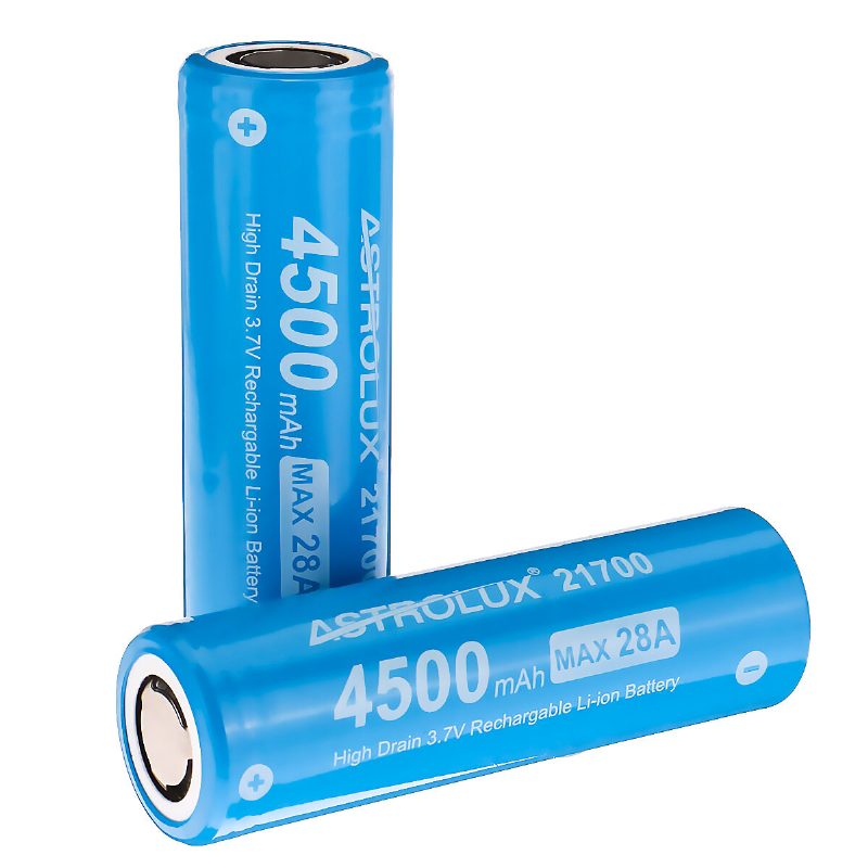 1 Db E2145 4500mah 28a 3.7v 21700 Li-ion Akkumulátor Védelem Nélküli Nagy Lefolyású Újratölthető Lítium Tápelem Jetbeamhez Nitecore Lumintop Fenix Olight Zseblámpák Rc Játékok E-bike