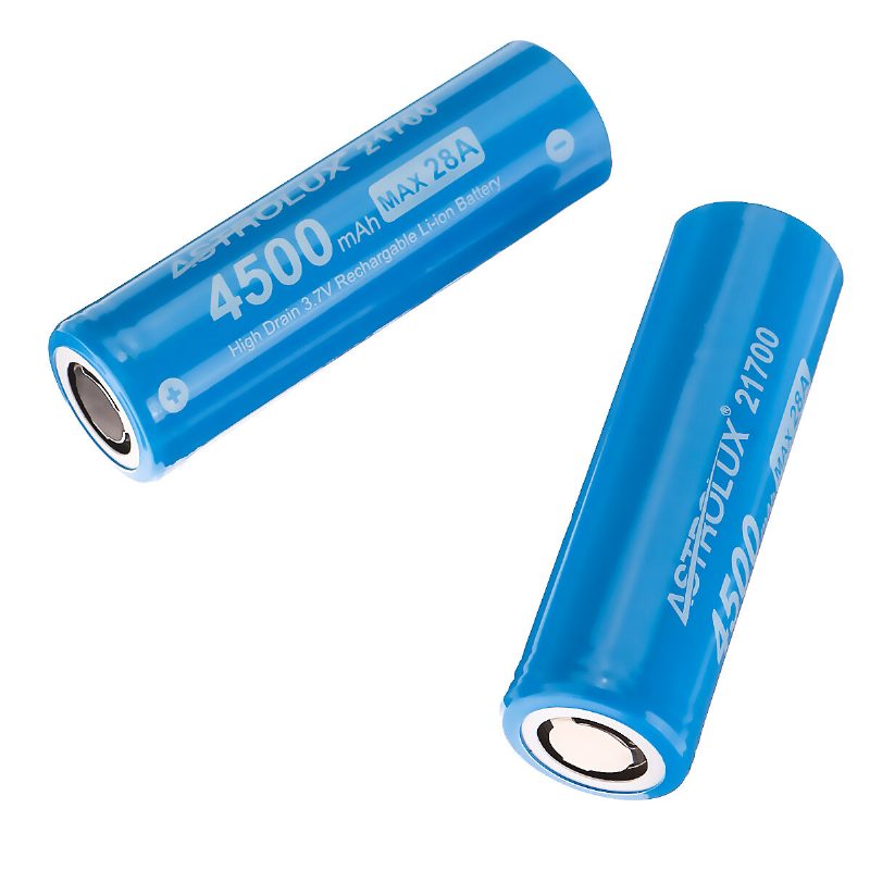 1 Db E2145 4500mah 28a 3.7v 21700 Li-ion Akkumulátor Védelem Nélküli Nagy Lefolyású Újratölthető Lítium Tápelem Jetbeamhez Nitecore Lumintop Fenix Olight Zseblámpák Rc Játékok E-bike