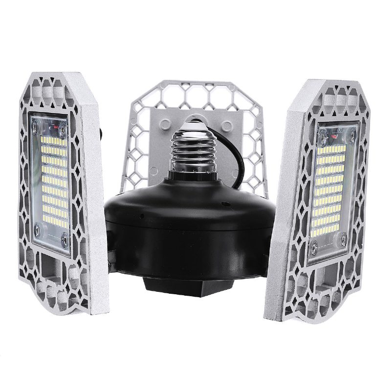 100w 24000lm Led Garázslámpa E26/27 Mennyezeti Lámpa Fényérzékelő Deformálódó Fény