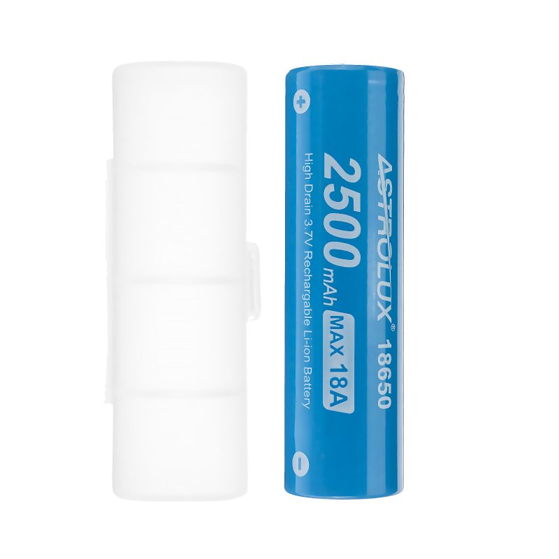 10db E1825 18a 2500mah 3.7v 18650 Li-ion Akkumulátor Védelem Nélküli Nagy Lefolyású Újratölthető Lítium Tápelem Astroluxhoz Nitecore Lumintop Fenix Olight Zseblámpák Rc Játékok Otthoni Eszközök