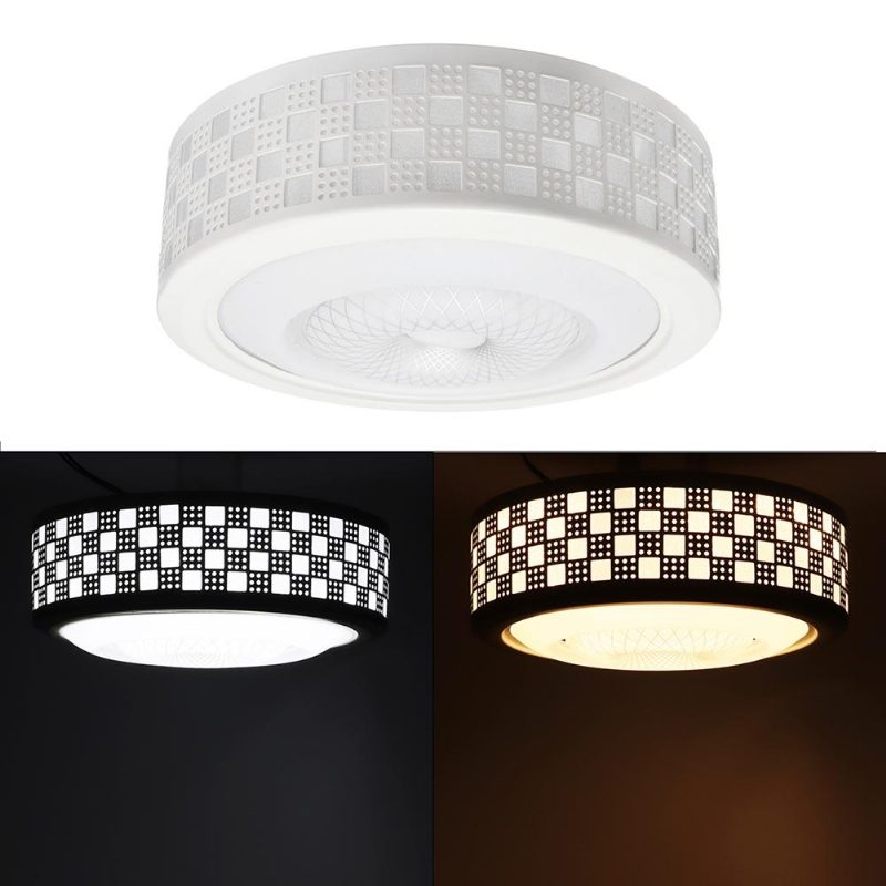 12 W 24 Led Fényes Kerek Mennyezeti Lámpa Modern Luxus Süllyesztett Akril