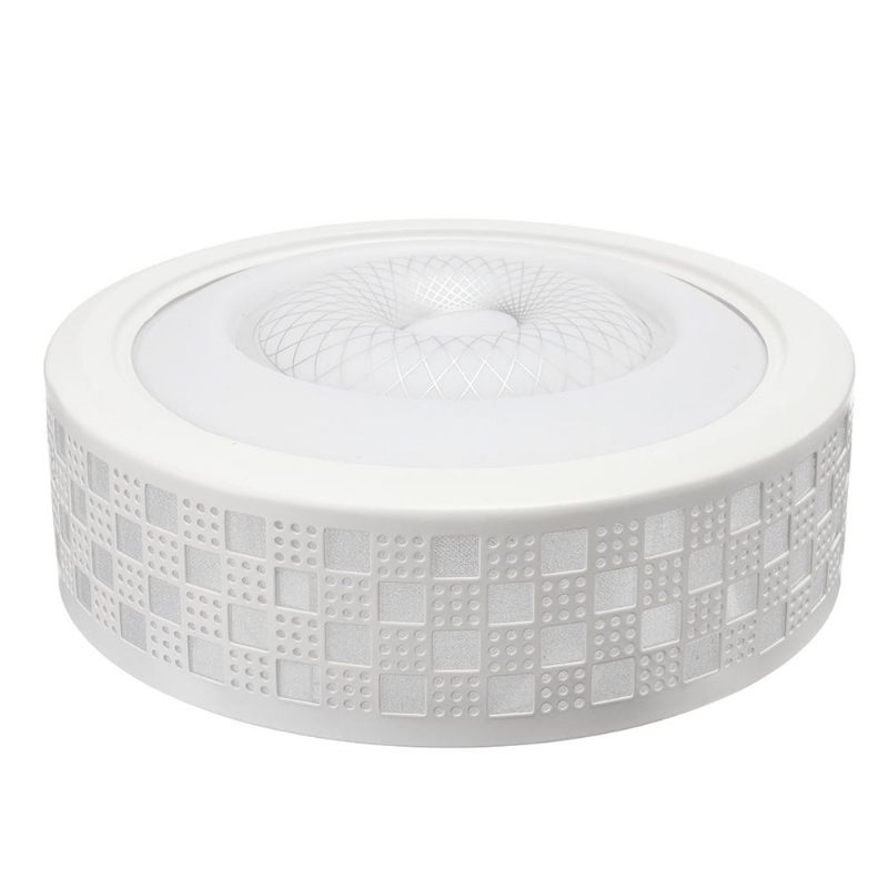 12 W 24 Led Fényes Kerek Mennyezeti Lámpa Modern Luxus Süllyesztett Akril