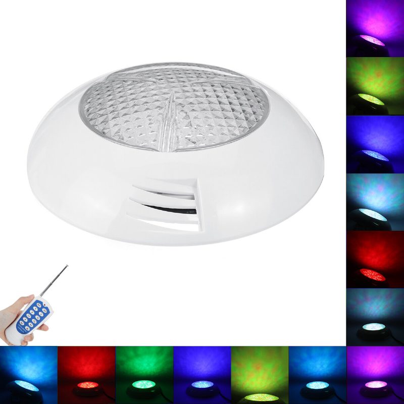 12v 144 Led Rgb Víz Alatti Úszómedence Szökőkút Lámpa Izzós Távirányító