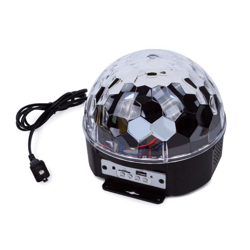 12w Bluetooth Hangvezérlés Led Magic Ball Stage Lámpa Színes Mp3 Disco Távirányítóval