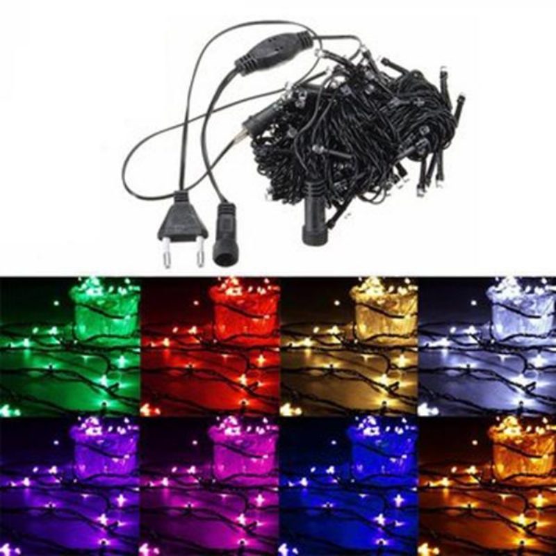 15m 150 Led String Fairy Light Kültéri Karácsonyi Esküvői Lámpa 220v