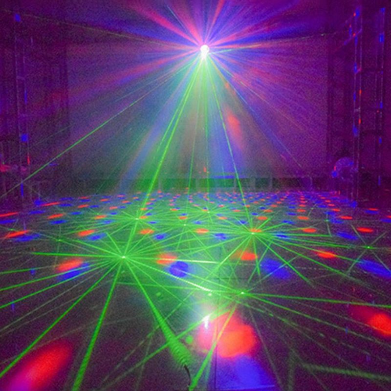 18w Led Rgb Stage Projektor Fénylámpa Dj Club Disco Party Távirányítóval