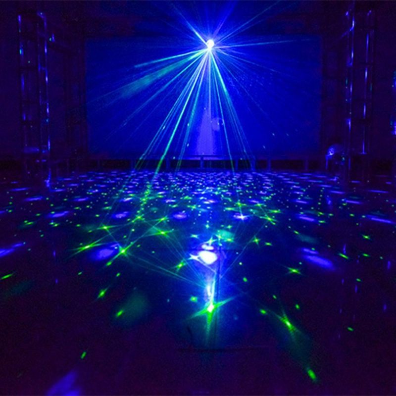 18w Led Rgb Stage Projektor Fénylámpa Dj Club Disco Party Távirányítóval