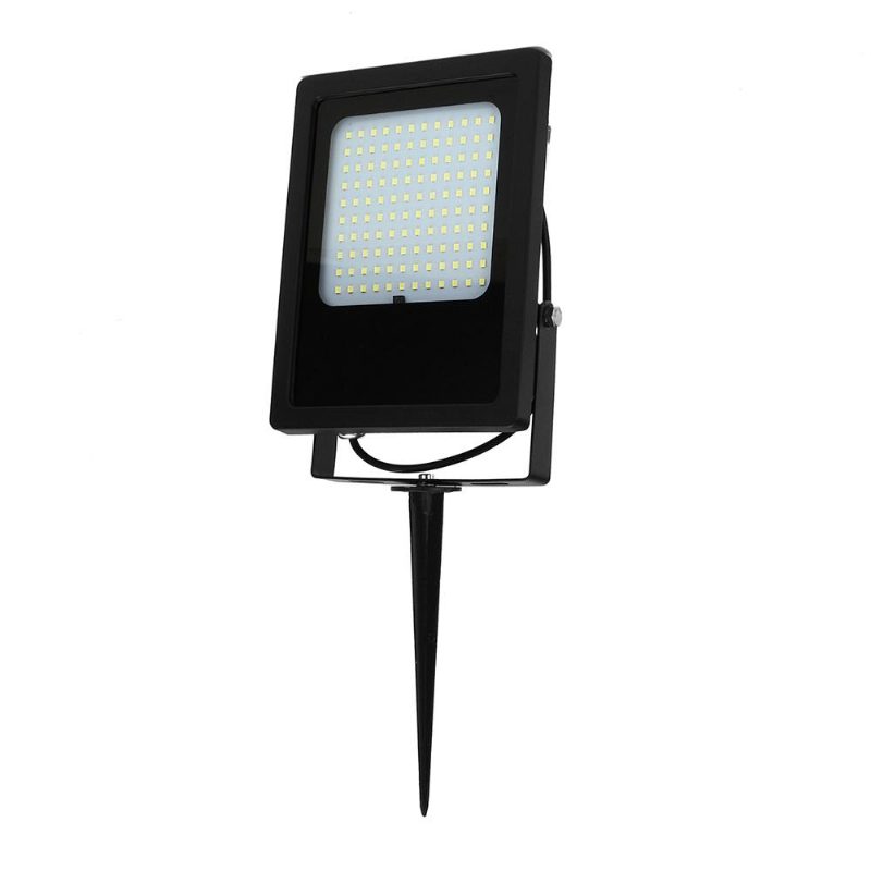 2 Db 15w Vízálló 120 Led-es Flood Light Távirányítós Fényérzékelő Napelemes Fény