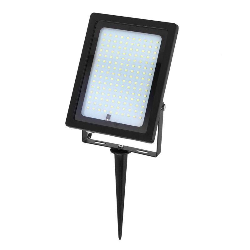 2 Db 20w Vízálló 150 Led-es Flood Light Távirányítós Fényérzékelő Napelemes Fény